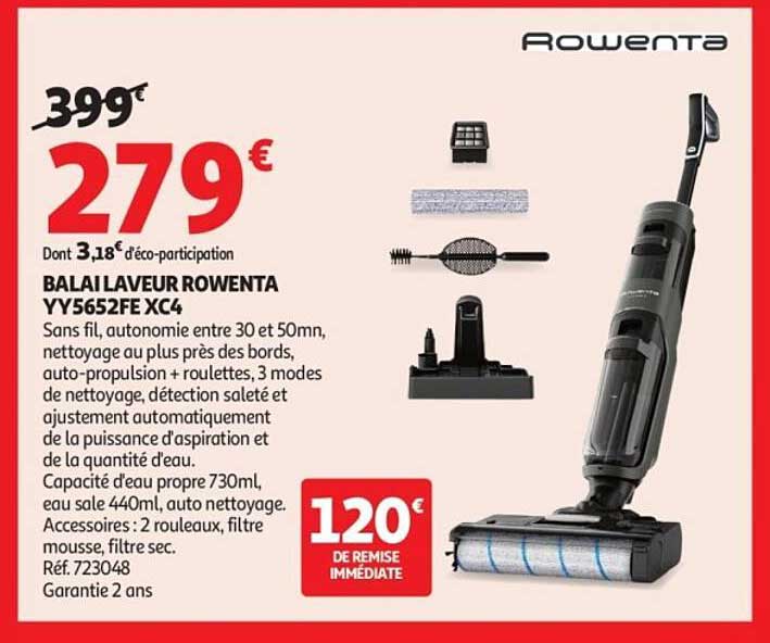 BALAI LAVEUR ROWENTA YVY5652FE XC4
