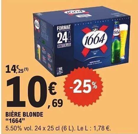 BIÈRE BLONDE "1664"