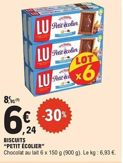 BISCUITS "PETIT ÉCOLIER"