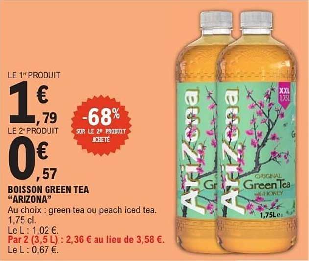 BOISSON GREEN TEA “ARIZONA”
