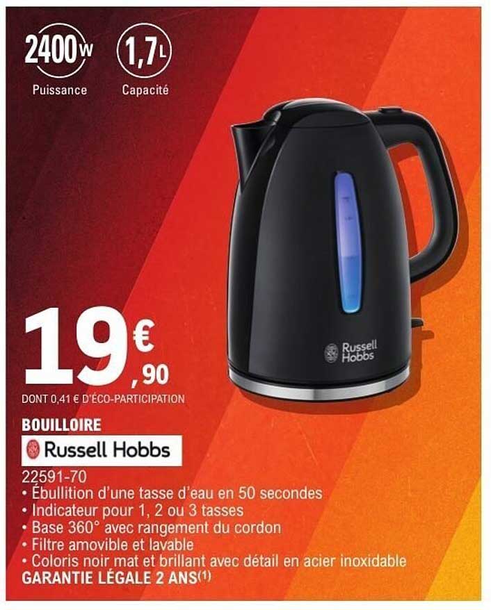 BOUILLOIRE RUSSELL HOBBS