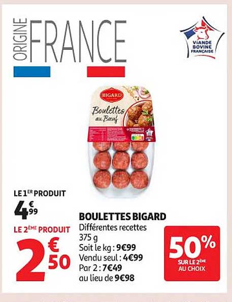 BOULETTES BIGARD