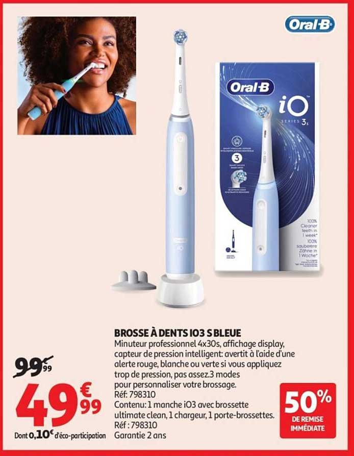 BROSE À DENTS IO3 S BLEUE