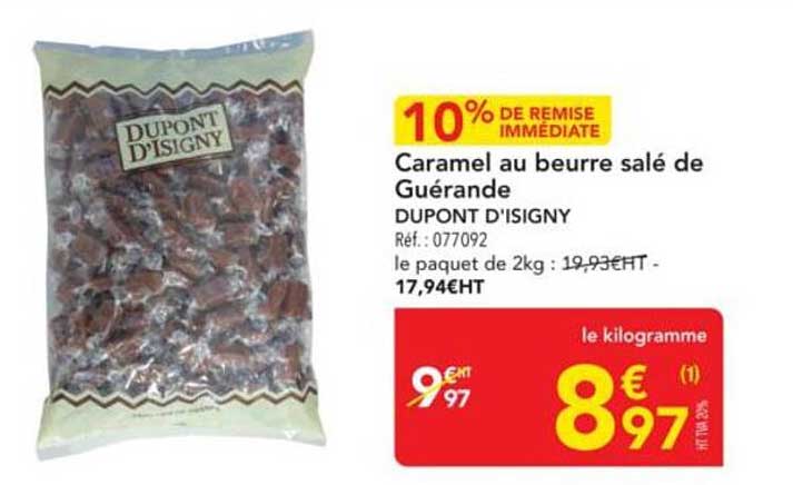 Caramel au beurre salé de Guérande