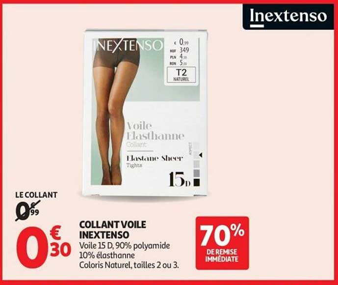 COLLANT VOILE INEXTENSO