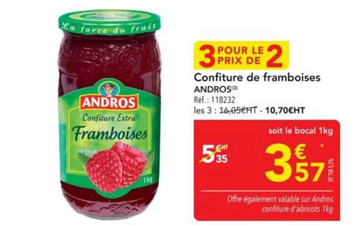Confiture de framboises