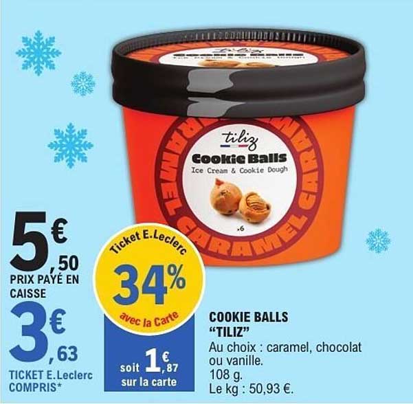 COOKIE BALLS "TILIZ"