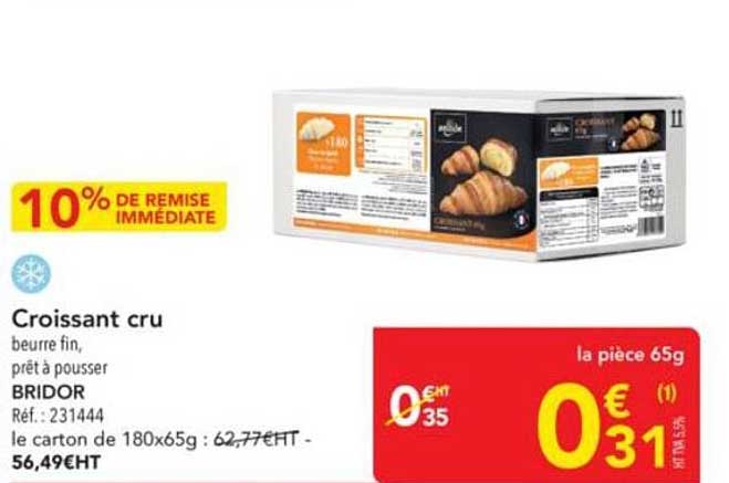 Croissant cru