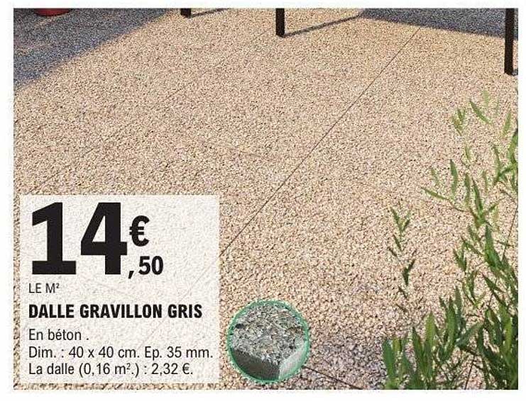 DALLE GRAVILLON GRIS