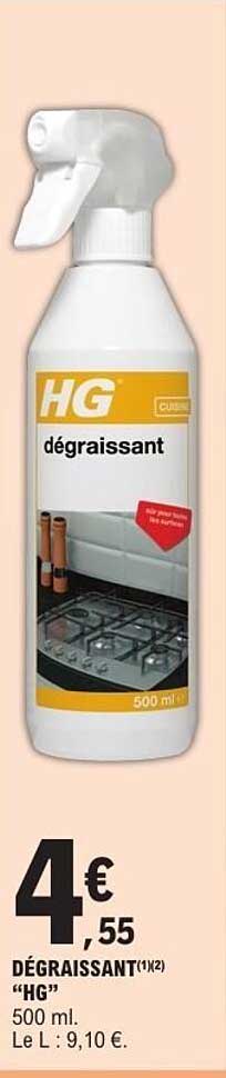 DÉGRAISSANT HG 500 ml