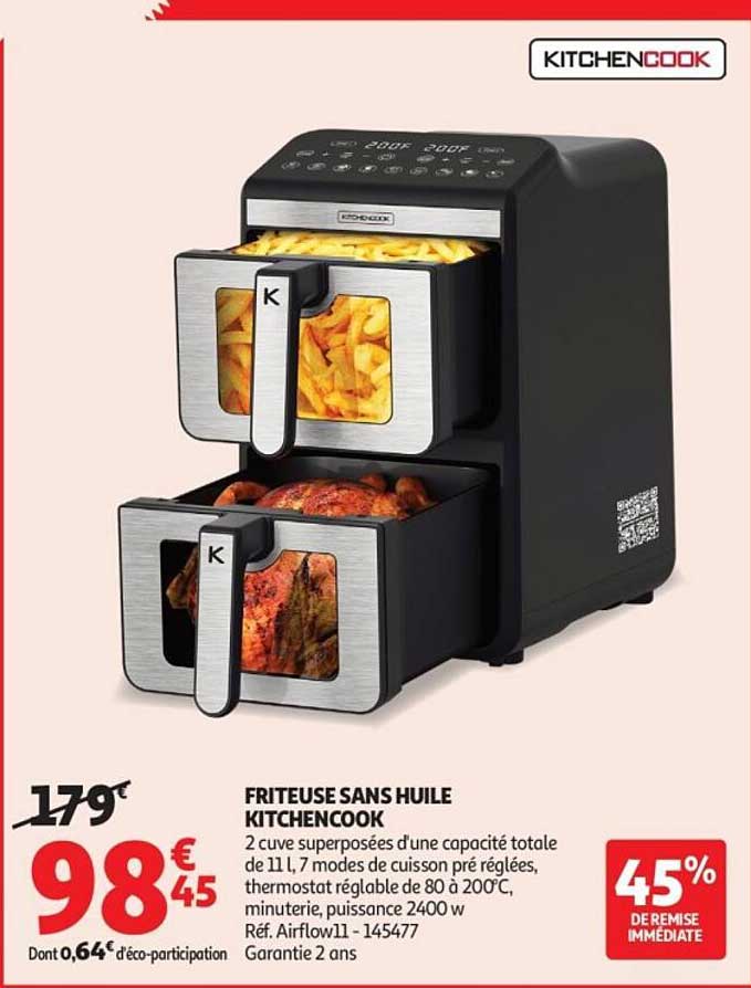 FRITEUSE SANS HUILE KITCHENCOOK