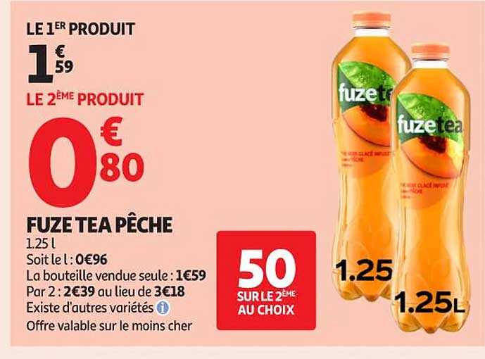 FUZE TEA PÊCHE
