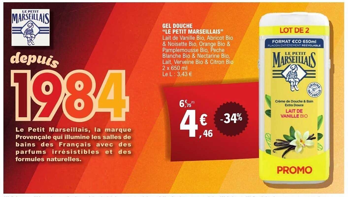 GEL DOUCHE "LE PETIT MARSEILLAIS"