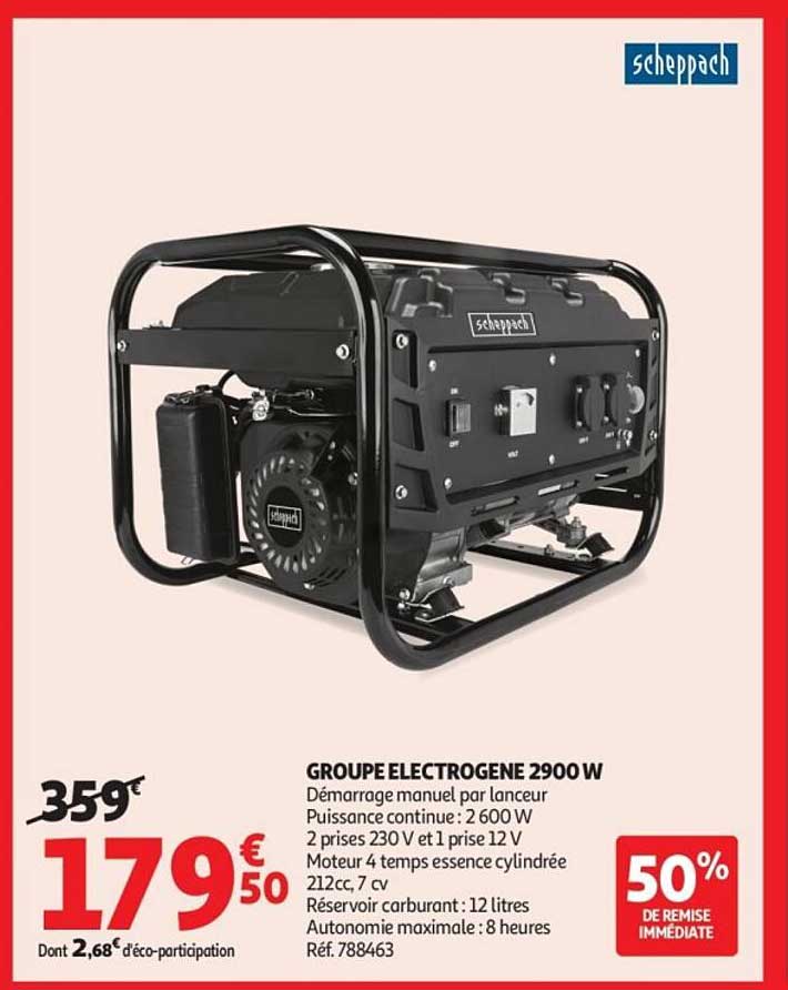 GROUPE ELECTROGENE 2900 W