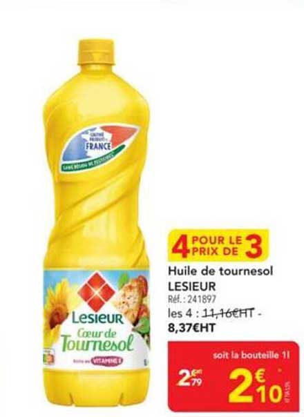 Huile de tournesol LESIEUR