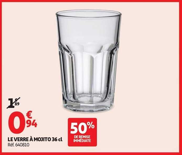 LE VERRE À MOJITO 36 cl