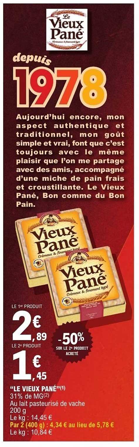 LE VIEUX PANÉ