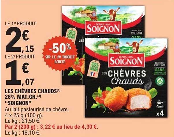 LES CHÈVRES CHAUDS 26% MAT.GR.