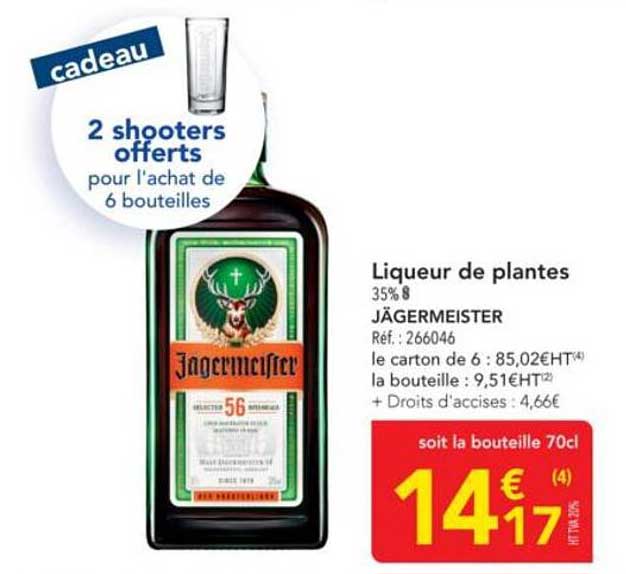 Liqueur de plantes 35% JÄGERMEISTER
