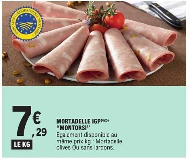 MORTADELLE IGP(4/5) “MONTORSI”