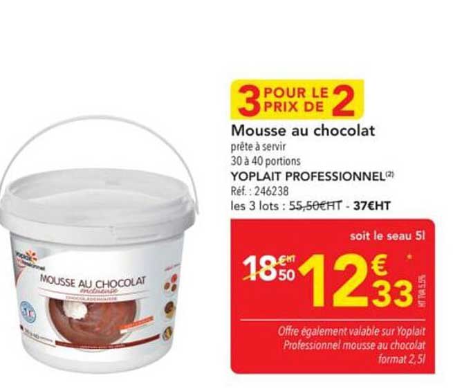 Mousse au chocolat