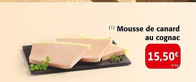 Mousse de canard au cognac