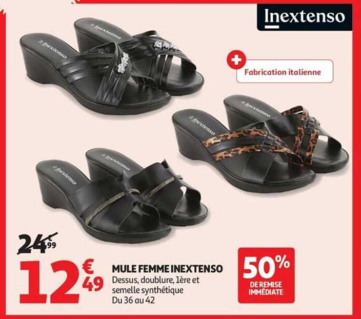 MULE FEMME INEXTENSO