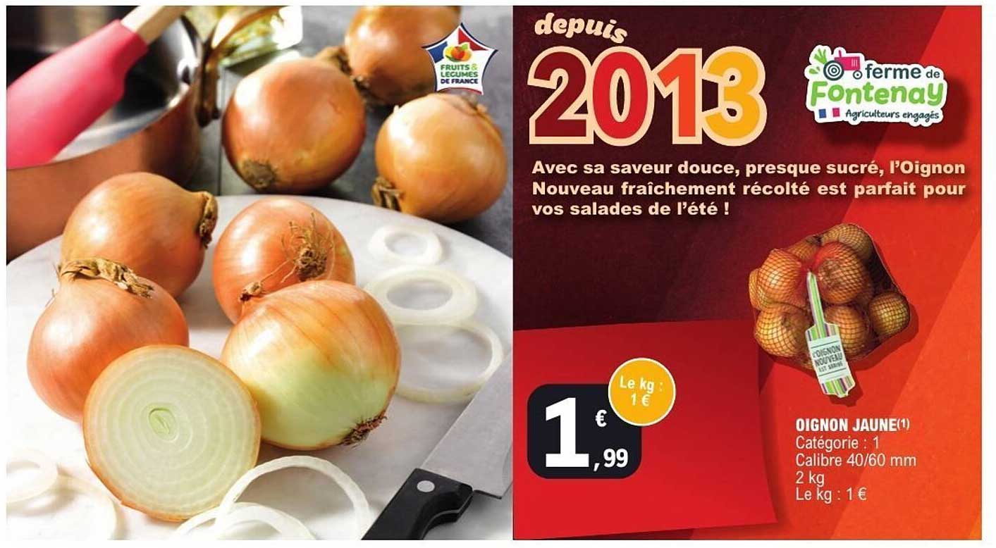 Oignon Jaune - 1€ le kg