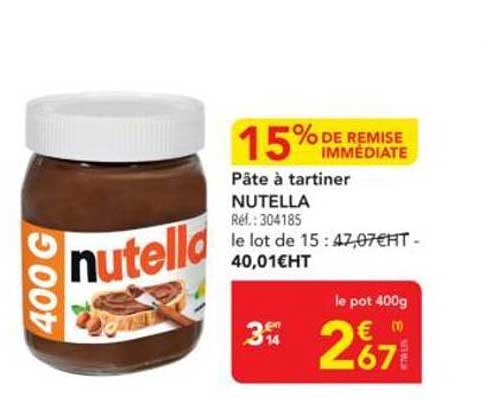 Pâte à tartiner NUTELLA