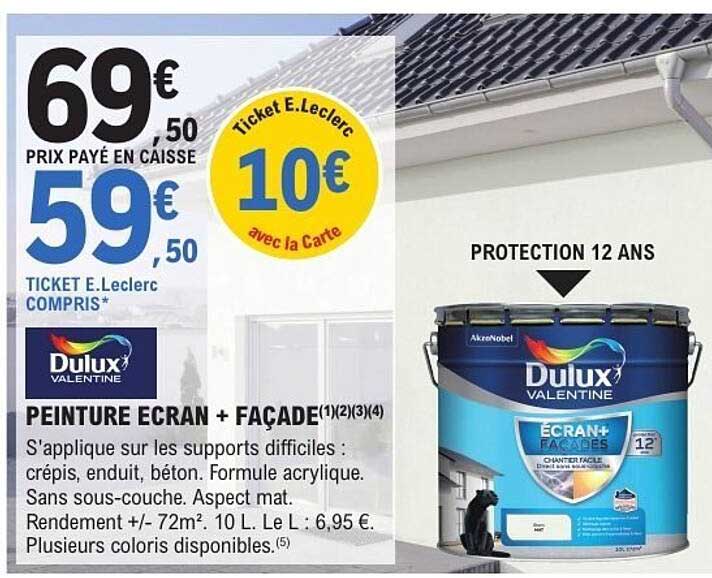 PEINTURE ECRAN + FAÇADE