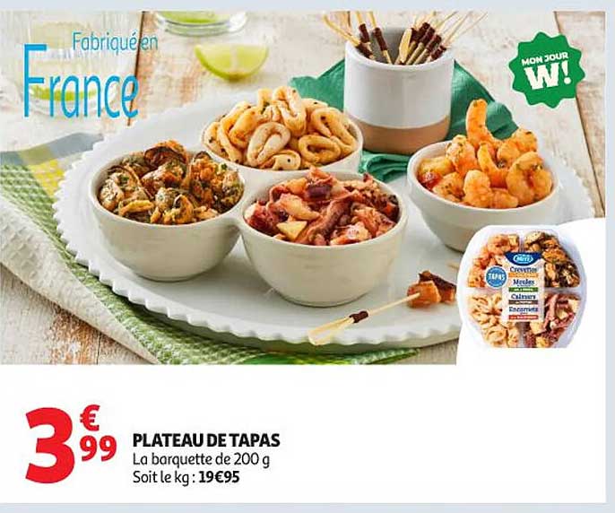 PLATEAU DE TAPAS