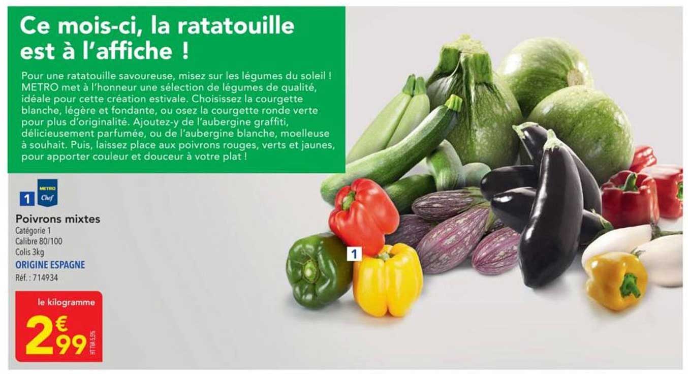 Poivrons mixtes