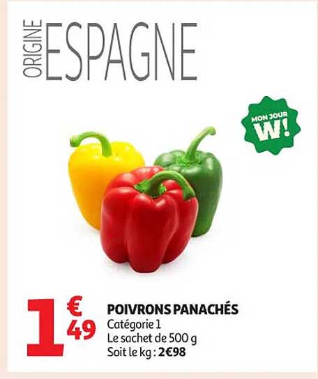 POIVRONS PANACHÉS