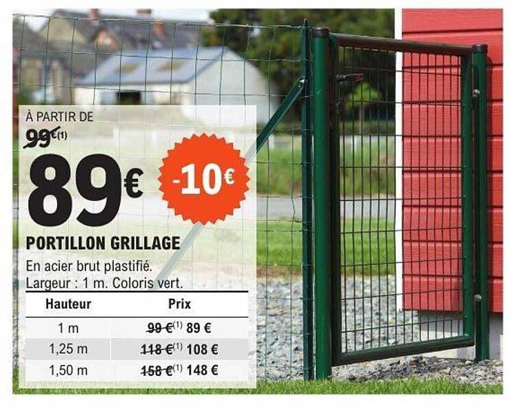 PORTILLON GRILLAGE