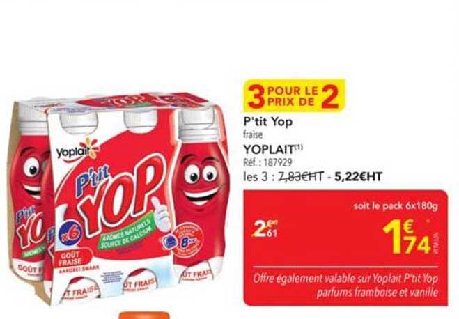 P'tit Yop fraise