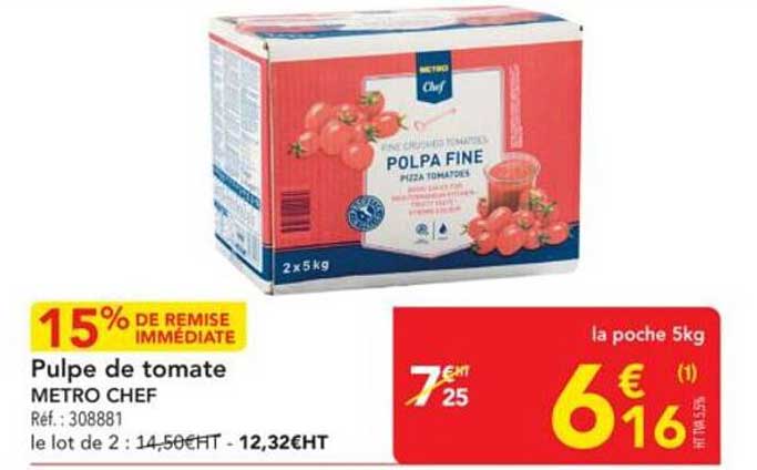 Pulpe de tomate