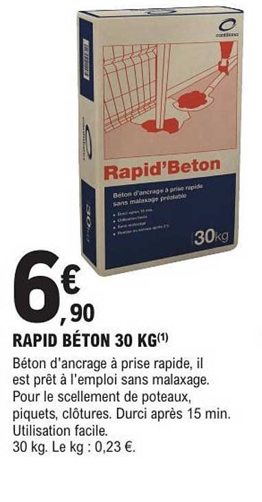 RAPID BÉTON 30 KG