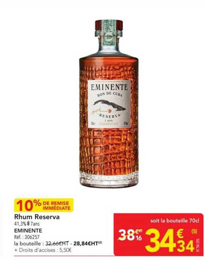 Rhum Reserva