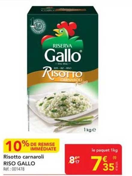 Risotto carnaroli RISO GALLO
