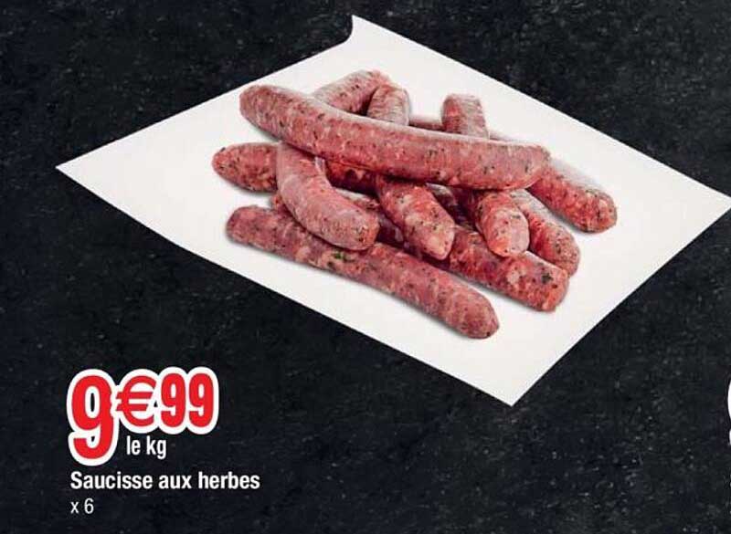 Saucisse aux herbes