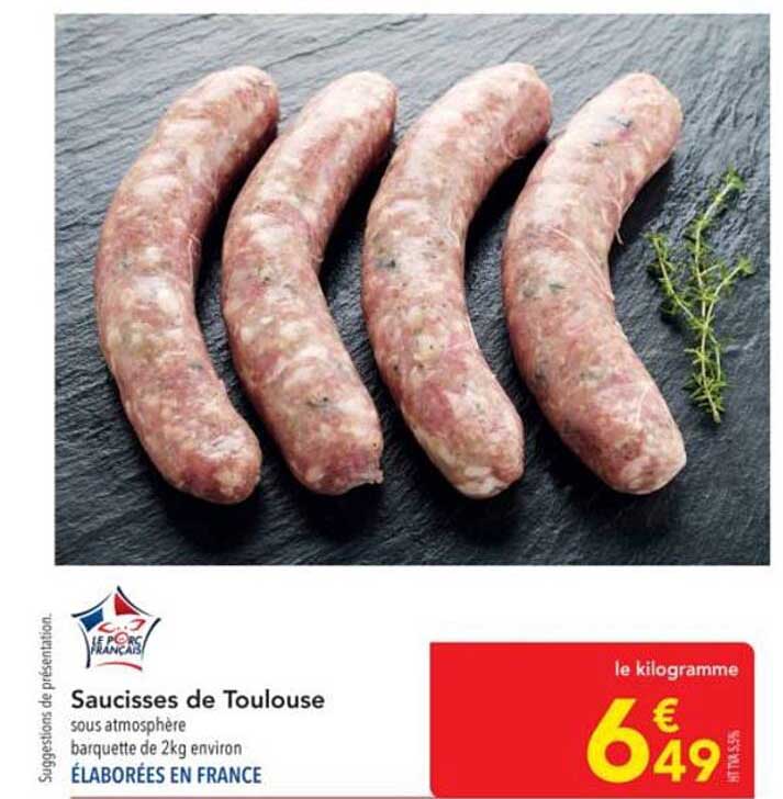Saucisses de Toulouse