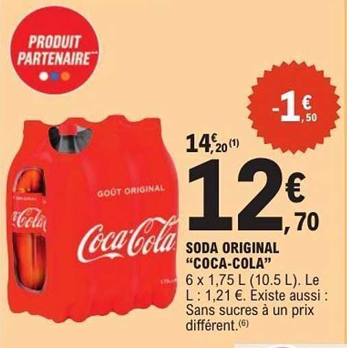 SODA ORIGINAL "COCA-COLA"