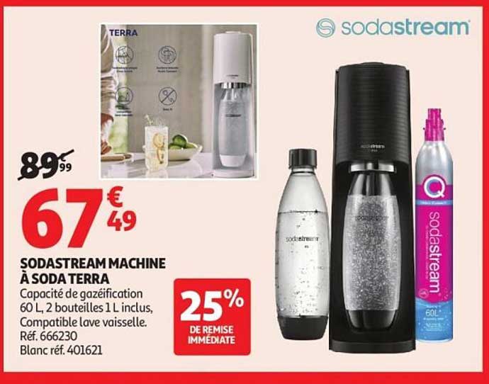 SODASTREAM MACHINE À SODA TERRA
