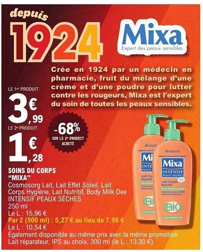 Soins du Corps "Mixa"