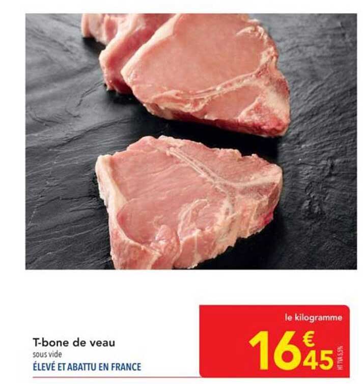 T-bone de veau