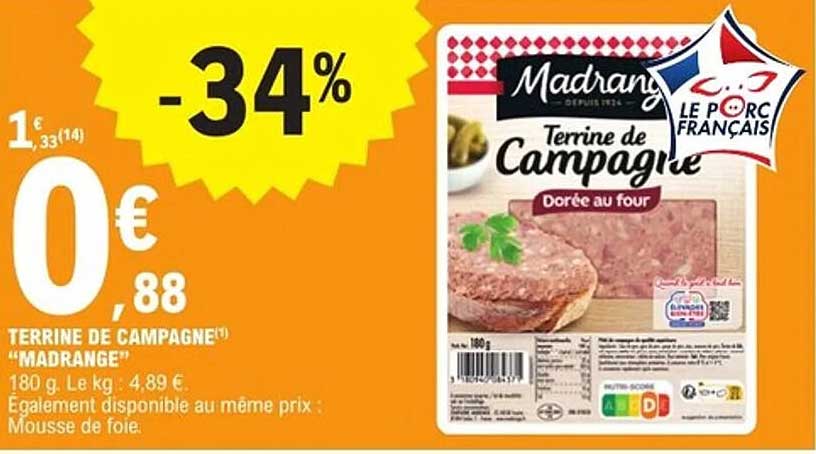 Terrine de Campagne "Madrange"