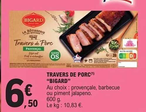 TRAVERS DE PORC(1) "BIGARD"