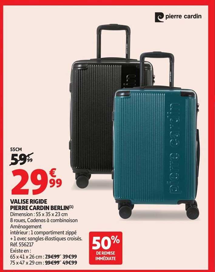 VALISE RIGIDE PIERRE CARDIN BERLIN