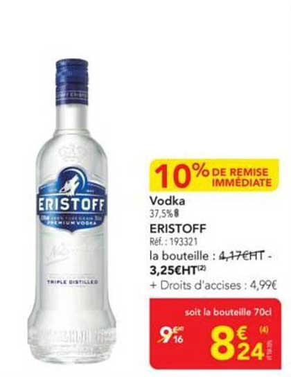 Vodka ERISTOFF