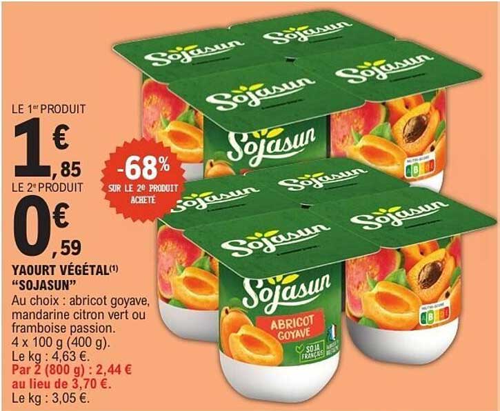 Yaourt végétal Sojasun
